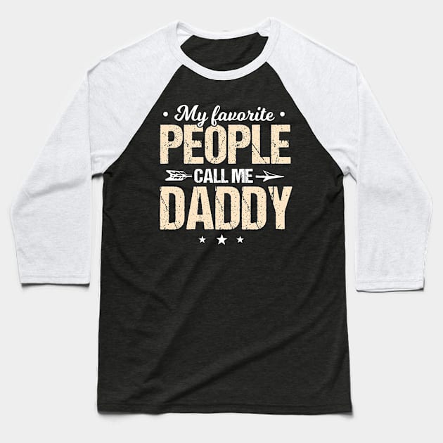 Fathers day Baseball T-Shirt by MaikaeferDesign